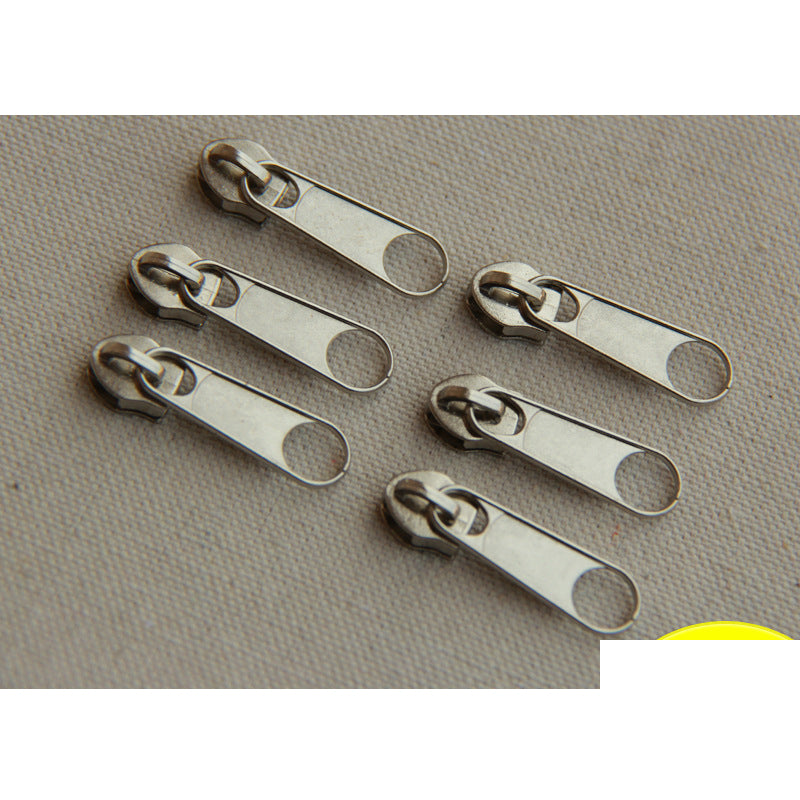 ANXIN Spot wholesale No. 5 zipper pull, nylon zipper pull, home textile bags, clothes, duvet covers, pen cases, sliders, long board heads
