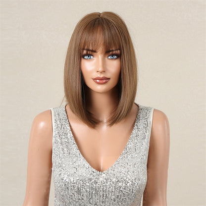 aoxuan Wig 7（Starting batch 100）  European and American short hair wig Bob natural full head set
