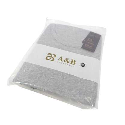 AB Class 7A Antibacterial Comfort stretch cotton crew-neck suit for men Starting batch 200  Thermal underwear autumn and winter
