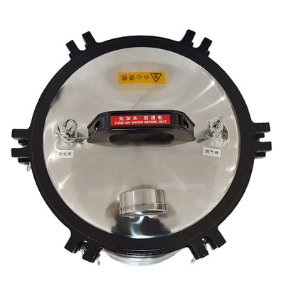 BINJIANG Portable Pressure Steam Sterilizer-Coal and Electricity Dual Use Solid Sterilization Automatic protection