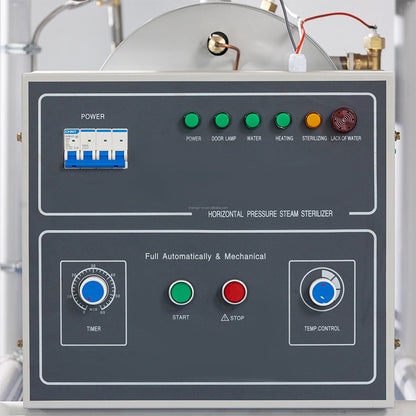 BINJIANG Horizontal Pressure Steam Sterilizer Mixing device Gas control