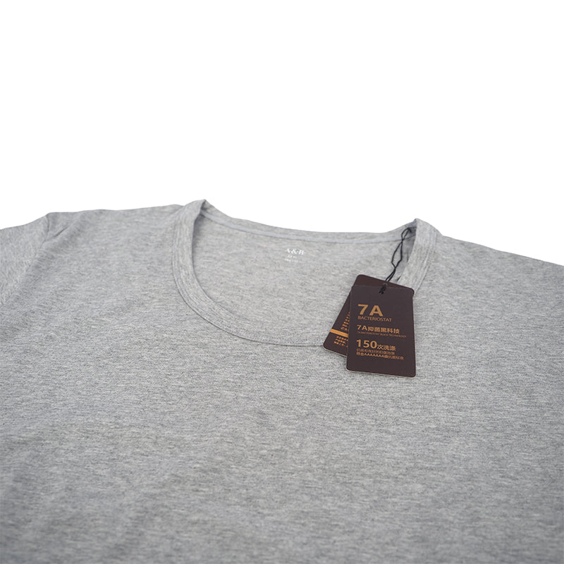 AB Class 7A Antibacterial Comfort stretch cotton crew-neck suit for men Starting batch 200  Thermal underwear autumn and winter