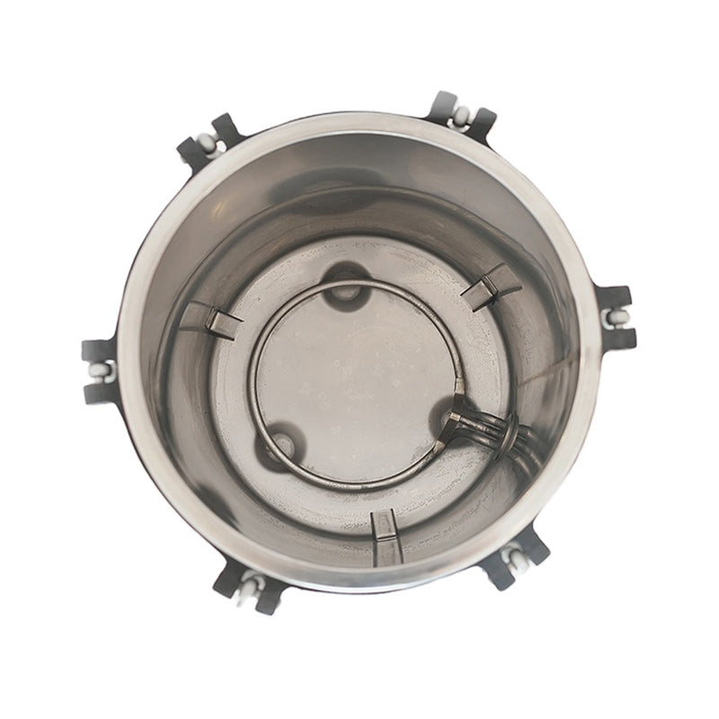 BINJIANG Portable Pressure Steam Sterilizer-Coal and Electricity Dual Use Solid Sterilization Automatic protection