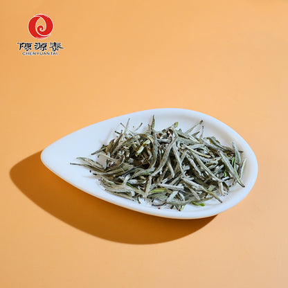 ChenYuanTai Orange-colored Bai Hao Yinzhen Specifications: 5g × 12 sachets = 60g/box Specifications per item: 10 boxes Minimum order quantity: 100 2023 First Harvest Special Grade Bai Hao Yin Zhen