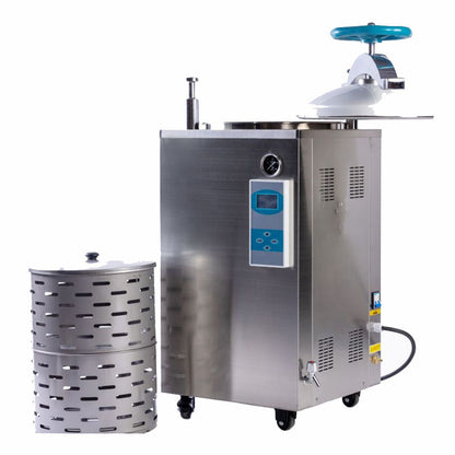 BINJIANG Vertical Pressure Steam Sterilizer-Liquid Crystal Display Automatic Type Highly efficient sterilization Automatic control