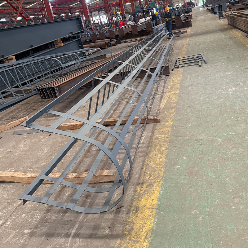 BoTai Maintenance Climbing Ladder(Price please ask customer service)Galvanized steel grating Reinforcement