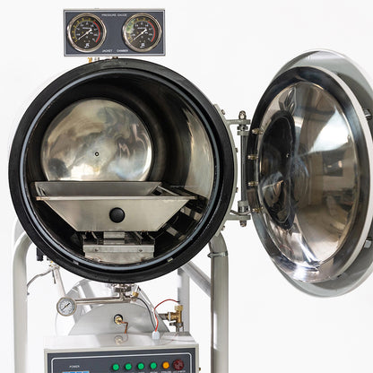 BINJIANG Horizontal Pressure Steam Sterilizer Mixing device Gas control