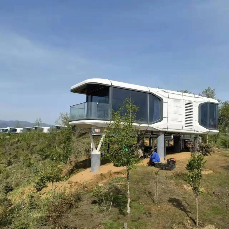 Zhongzhuang Space capsule(Price please ask customer service)  Movable Space Capsule Creative Cultural Tourism Folklore Mobile Room