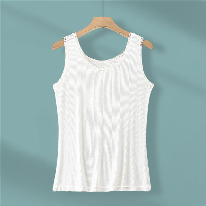 AB  Modal ribbed camisole Starting batch 200  Modal vest AB underwear heart